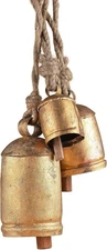 Bellshub Giant Harmony Cow Bells – Handmade Vintage Rustic Hanging Bells on Ju