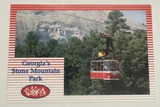 Georgia’s Stone Mountain Park Swiss Made Cable Cars Georgia Postcard Unposted