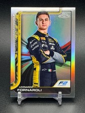 2025 Topps Chrome F1 Silver Refractor #21 Leonardo Fornaroli F1 F2 RC Rookie