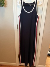 Tommy Hilfiger Women’s Sporty Style Long Tank Maxi Dress Small Petite Tall