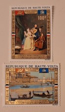 Lot De Timbres HAUTE VOLTA (BURKINA FASO) Poste Aérienne PA N°100/101 Neufs 1972