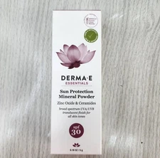 Derma-E Sun Essentials Sun Protection Mineral Powder Spf 30 Unisex 0.16 Oz