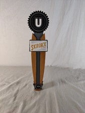 Union Craft Brewing Skipjack Pilsner Beer Tap Handle Wood 12" Alcohol Bar Decor