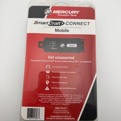 #ad READ Mercury SmartCraft Connect Mobile Multi Engine iOS Android 98 8M0173129 $189.99