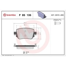 Satz Bremsbeläge Bremsklötze hinten für VW Caddy 4 SAA SAB Polo 6 AW1 | 24325