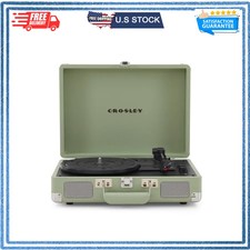Crosley Cruiser Premier Vinyl Record Player with Bluetooth Speakers Mint