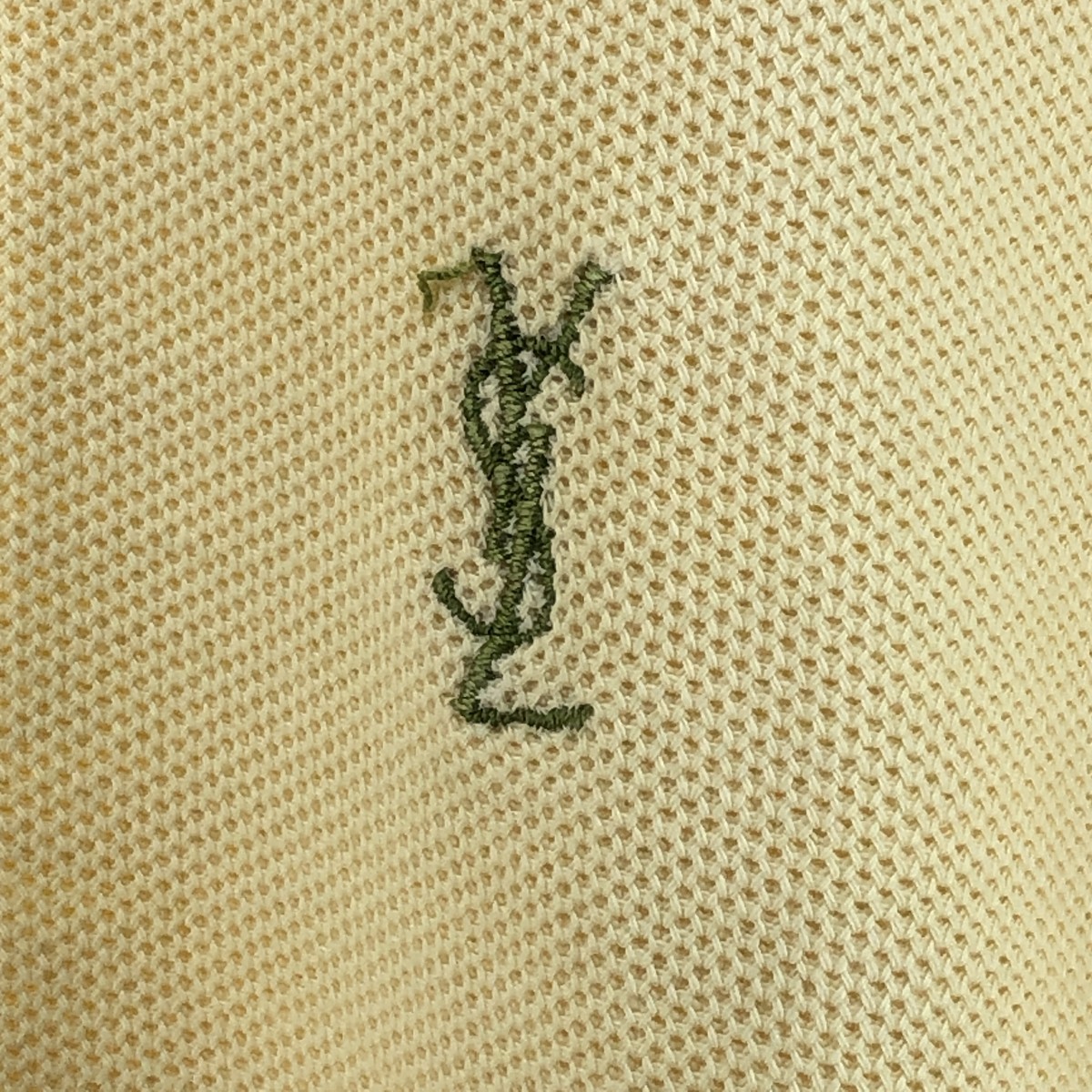 Polo uomo manica corta vintage Yves Saint Laurent Diffusion taglia M