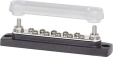 Blue Sea Systems 2300 150 Amp Common BusBar with 10 One Size, With Cover