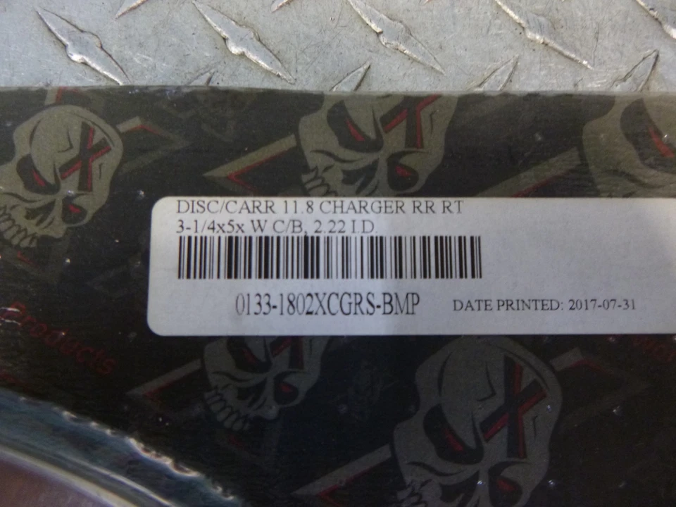 Rotor de freno trasero derecho Xtreme Machine 11,8" 08 - 21 Harley FLH Billet acero inoxidable Foto 3 de 3