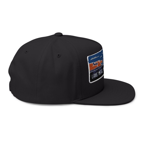 Lake Mead Nevada Arizona Flat Bill Hat Outdoor Adventure Apparel - Picture 5 of 5