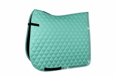 EQuest Schabracke Dressur Mint, elegante Kordel, Strass, ein Hingucker