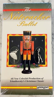 NEW & SEALED ~ PETER TCHAIKOVSKY'S THE NUTCRACKER BALLET IN TWO ACTS VHS TAPE ~