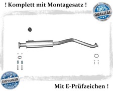 Mittelschalldämpfer für Suzuki Grand Vitara II 2.0 103KW AWD Auspuff Montagesatz