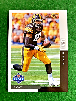 2019 Score #DFT-28 RC Noah Fant Seattle Seahawks Steelers NFL