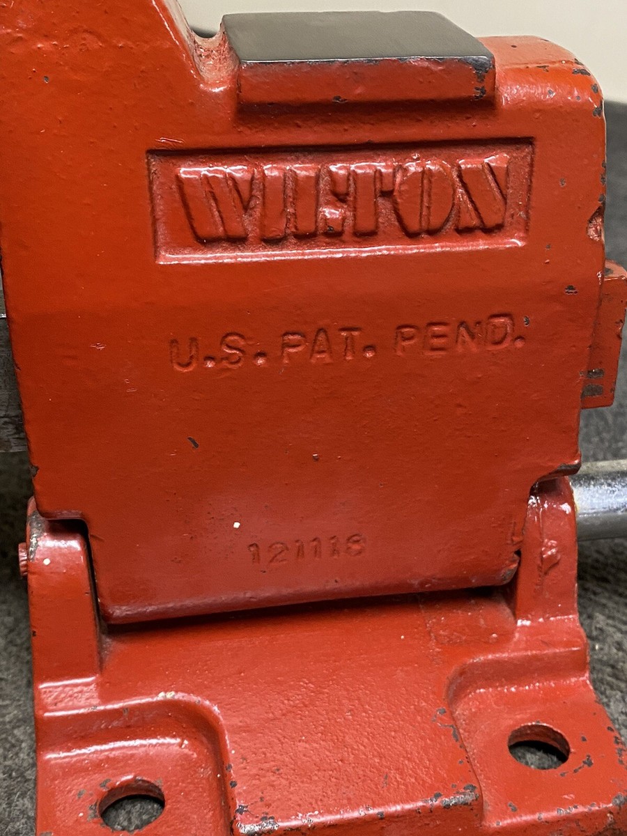 Vintage Wilton FLIP GRIP II 4” Vise All Original With Soft Jaws