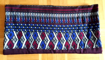 Schlauchschal Loop Tuch Schal blau pink schwarz weiß bunt Hippie Boho 100*100 cm