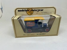 MATCHBOX-MODELS OF YESTERYEAR-Y-12 1912-FORD MODEL T (BIRDS CUSTARD POWER)