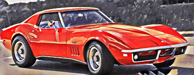 Chevrolet Corvette C3 Stingray Bj 1968   73 Windschutzscheibe windshield in KLAR