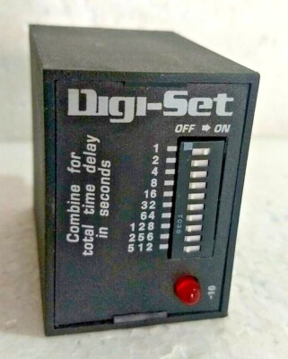SSAC Digi-Set TDML120AL 120 VAC Für Zeit Verzögerung Relais - Hergestellt IN USA