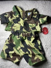 Build A Bear Camo Camouflage Army Military Hunting Outfit Top  Pants