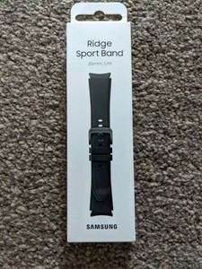 Samsung Ridge Sport Watch Band 22mm for Galaxy Watch 4, Black Medium/Large  Size | eBay