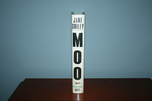 Signed MOO A Novel by Jane Smiley 1995 TRUE 1ST / 1ST Hardcover dust jacket MINT - Picture 6 of 12