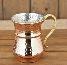 Copper Handmade Mug Cup Masrapa Tankard Moscow Mule Wine Coffee Turkish