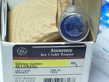 "LOT OF 2" GE LEDTRONICS SLLDK2GL BLUE LED CLUSTER BULB ACCESSORY