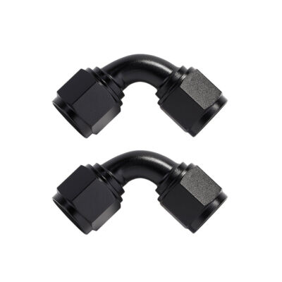 4AN 6AN 8AN 10AN 12AN Female 90 Degree Swivel Coupler Union Fitting Adapter