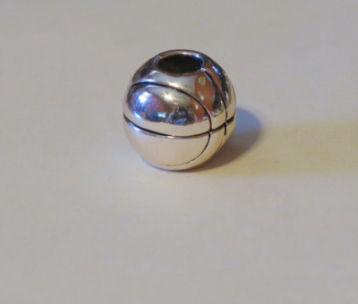 NEW DaVinci Beads & Charms Interchangeable Jewelry - Basketball Spacer DB91-6