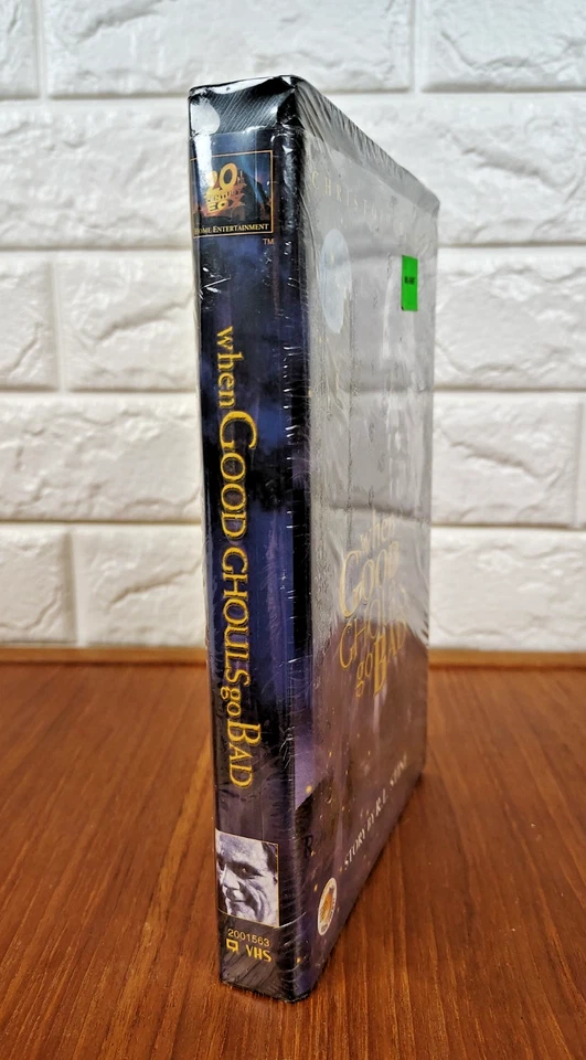 HTF Sealed WHEN GOOD GHOULS GO BAD R.L. Stine  Youth Horror VHS Clamshell Tape - Image 2 of 4