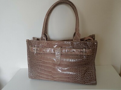 David Jones Schultertasche braun Handtasche Damentasche 
