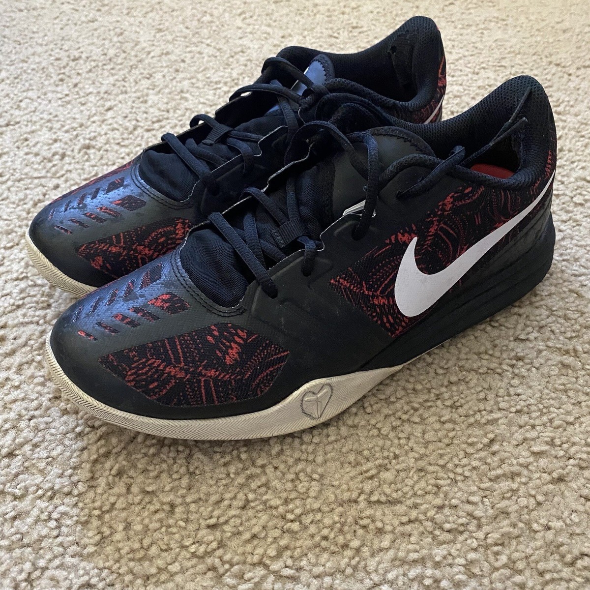 Size 9.5 - Nike Kobe Mentality Bright Crimson for sale online | eBay