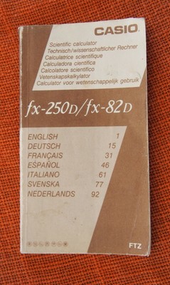 casio fx 82 d