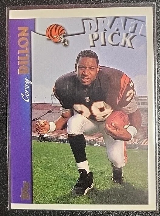 1997 Topps Corey Dillon (RC) Rookie Short Print SP Card #402