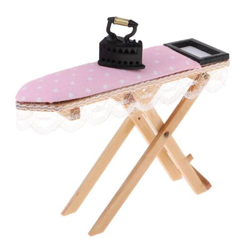 Dollhouse Ironing Board Laundry Room Furniture Accessories - Picture 1 of 10
