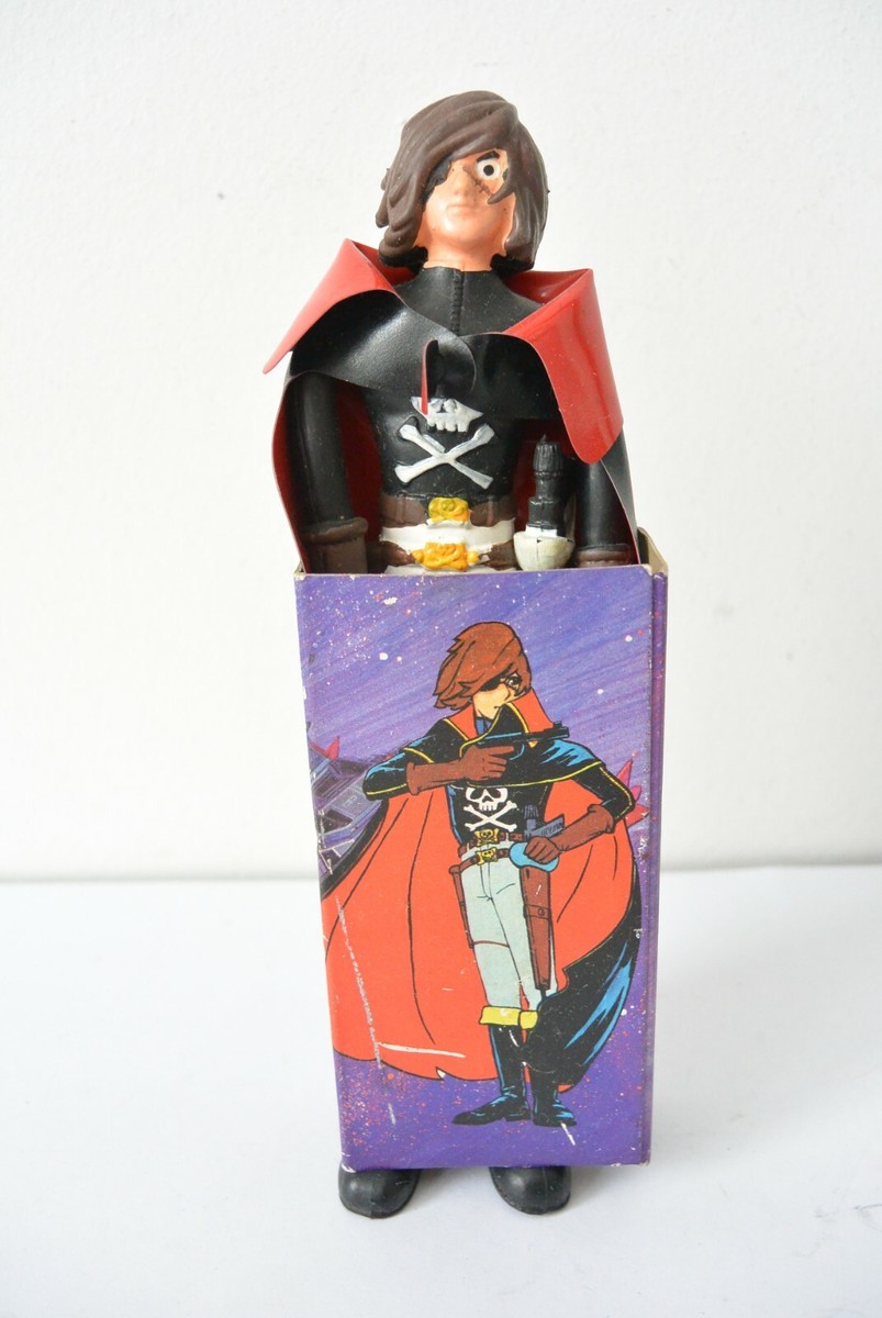 Albator - Captain Harlock - Figurine Flexible - Ceppi Ratti / Epoque