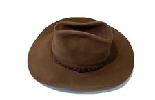 Vintage Stetson 4x Beaver Brown Hat 7 1/8