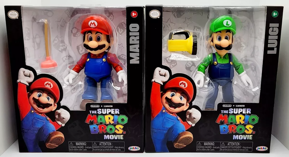 The Super Mario Bros Movie 5 Mario Articulated Figure NEW 2023