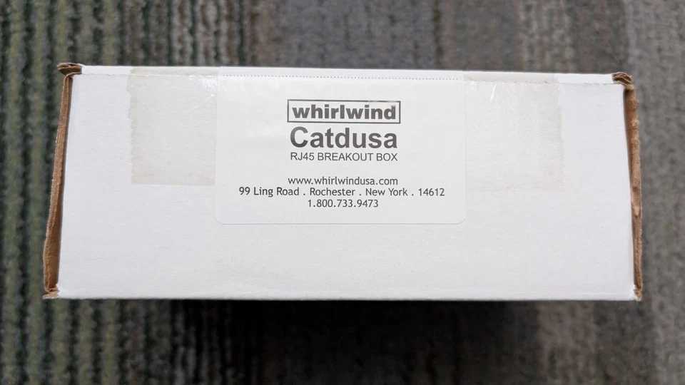 Whirlwind Catdusa RJ45 Cat5 Analog Snake Box interconnet XLR to Cat5 - Image 2 of 3