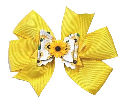 Madewell Daisy Beaded Hair Pins 2 Pack Pale Citron Yellow  display picture 3