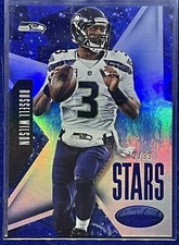 2015 Panini Certified RUSSELL WILSON Stars Insert Mirror Blue Parallel /99