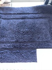 Hotel Collection Cotton Reversible 18" x 25" Bath Rug, Midnight