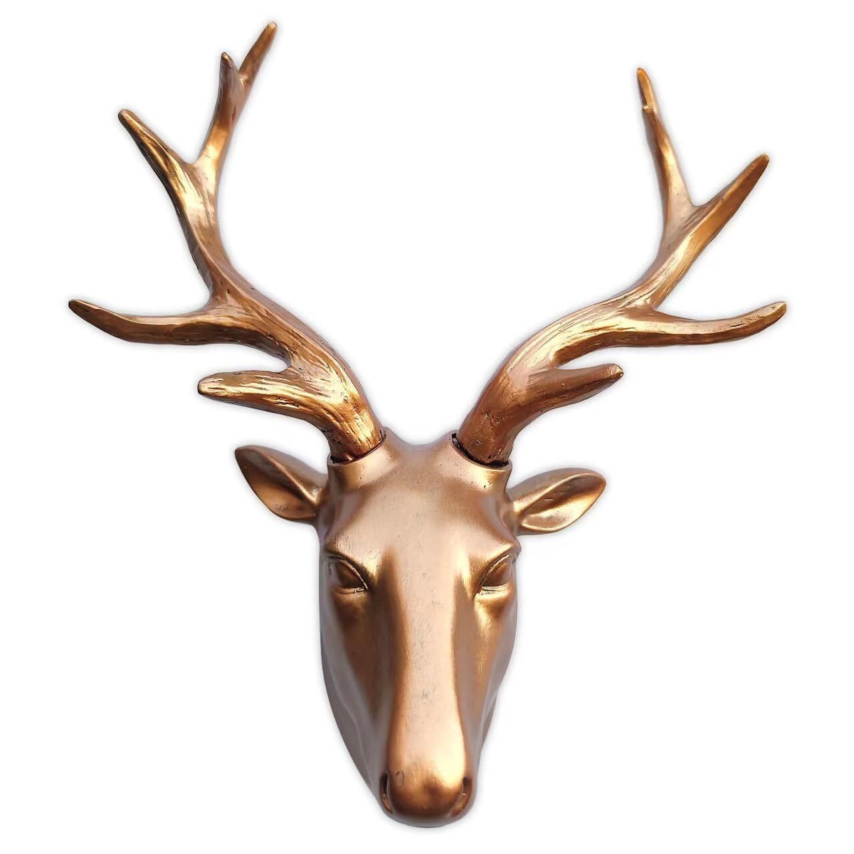 Deer Head Wall Decorwall Sculpture Resin Bronze Deer Head Deer Head Wall Decorwall Sculpture Resin Bronze Deer Head