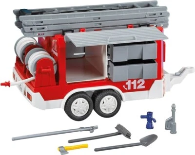 Playmobil Feuerwehr - Anhänger 7485 Neu & OVP Leiter Werkzeug Feuerwehrschlauch - Bild 1 von 2