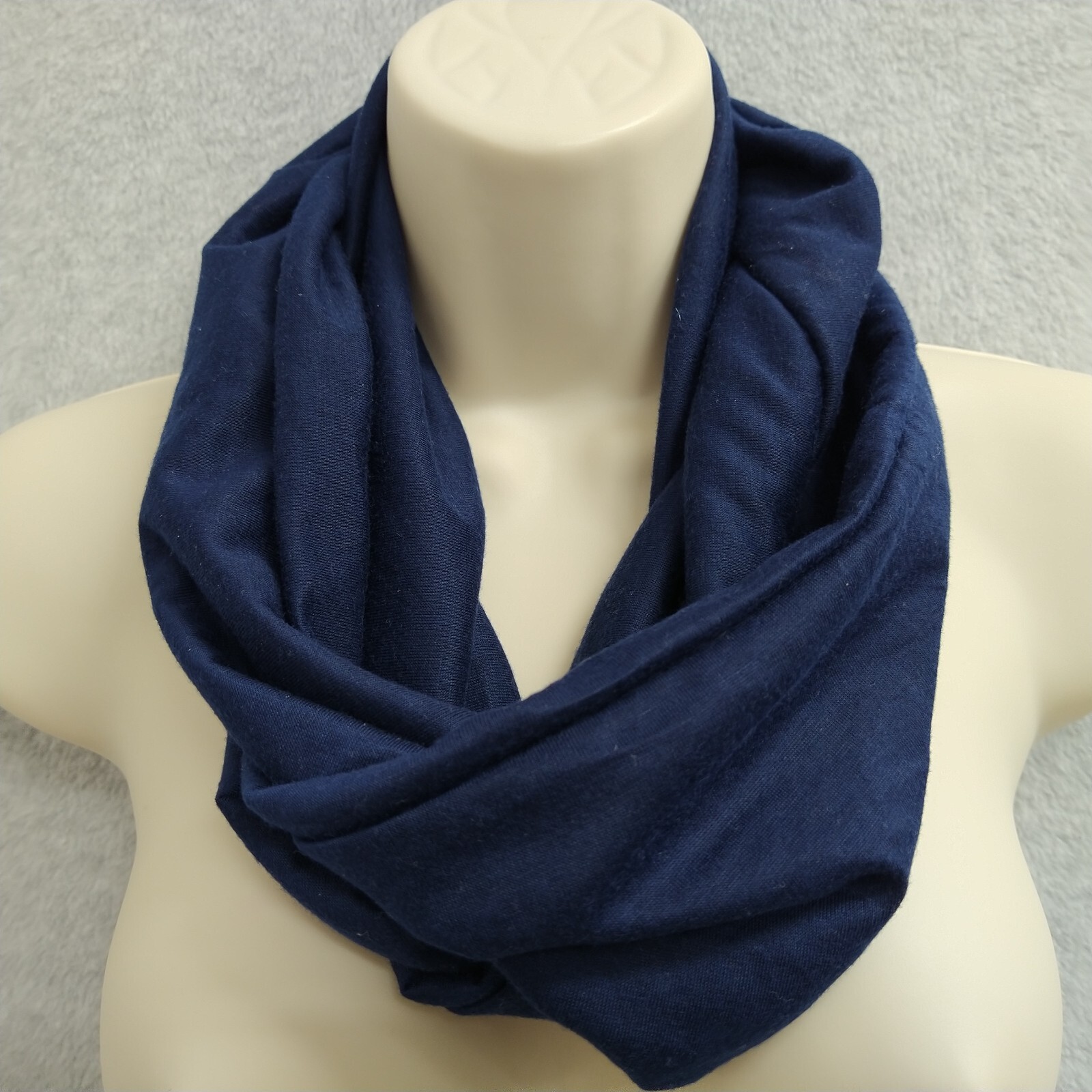 Womens Scraf One Size Blue Casual Soft