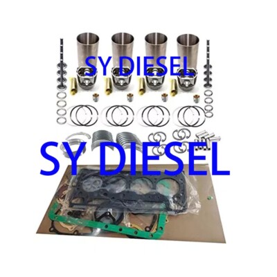 4TNV86 TK486 Rebuild Kit Engine Gasket Valves for Yanmar Overhaul Repair Fits