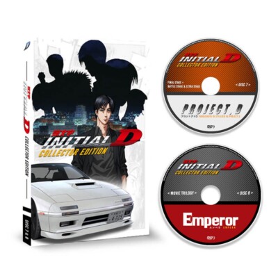 Initial D DVD Collector's Edition English Dubbed | eBay