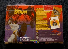 DC COMICS BATMAN ANIMATED TV SERIES PLAYING CARDS - NEW & SEALED