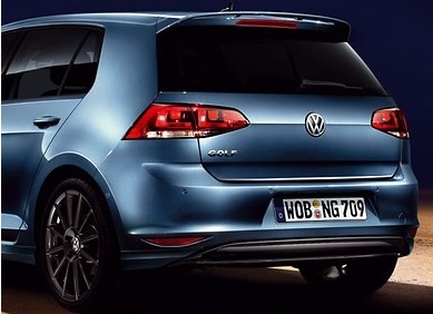VW Golf Mk7 Rear Diffuser Lower Bumper Styling Spoiler 1.6 S TDI 1.2 TSI GENUINE